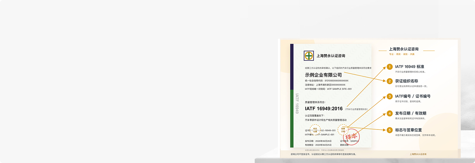 IATF16949汽车质量管理认证